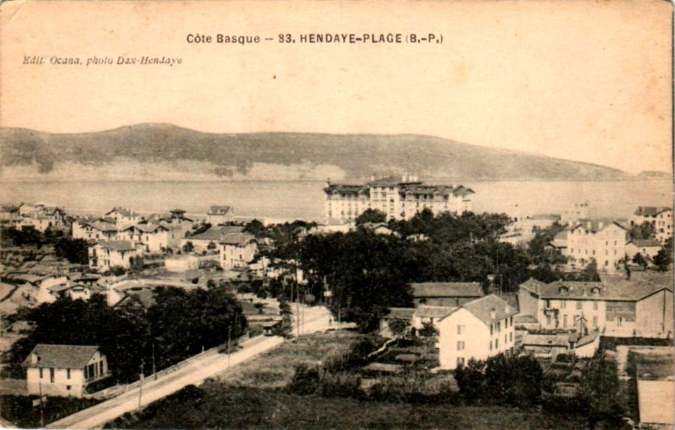 Hendaye - vue générale (Ocana)