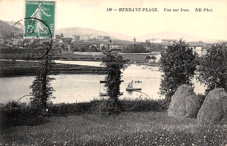 Hendaye - vue sur Irun