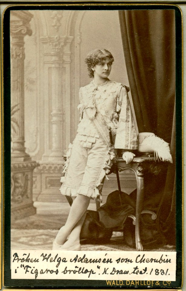 Helga Adamsen, rollporträtt - SMV - H4 103