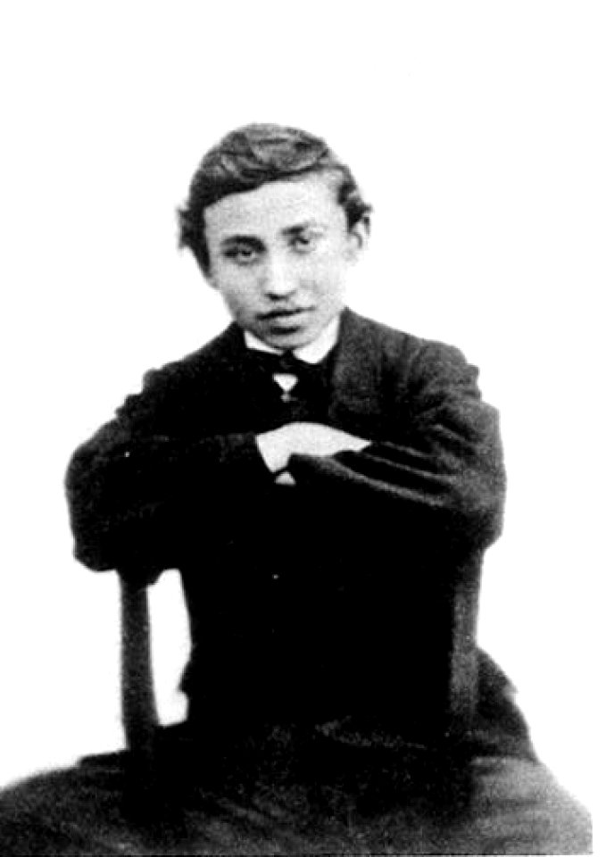 Hendrik Antoon Lorentz as a HBS student in Arnhem, the Netherlands