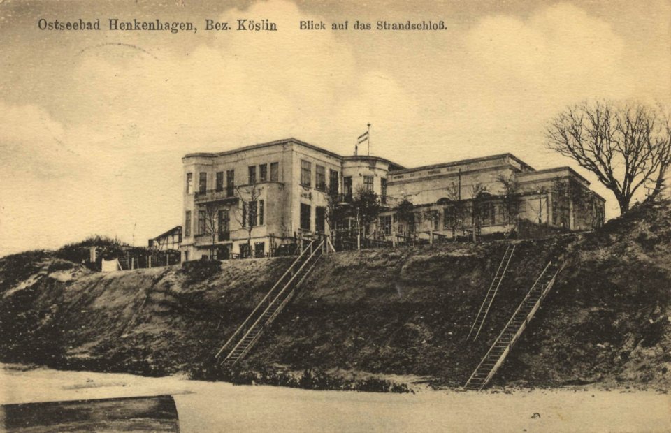 Henkenhagen, Ostseebad, Pommern - Strandschloss (2) (Zeno Ansichtskarten)