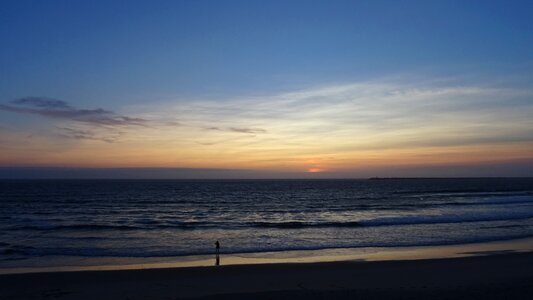 Nature twilight ocean photo