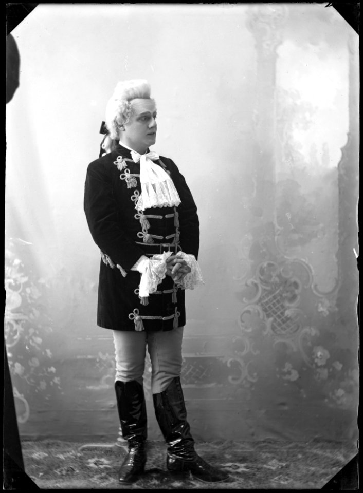 Henning Malm in Mignon at Kungliga Operan 1904 - SMV - GM004