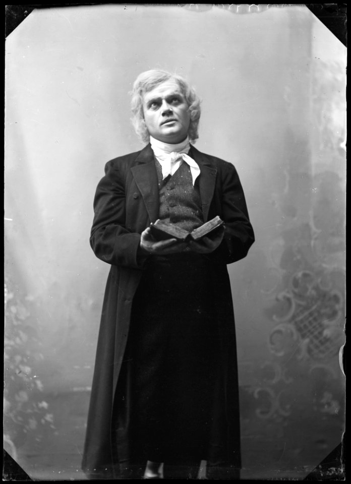 Henning Malm in Evangeliemannen at Kungliga Operan 1905 - SMV - GM006