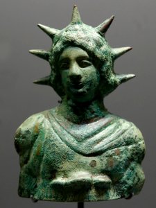Helios with chlamys Louvre AO7530