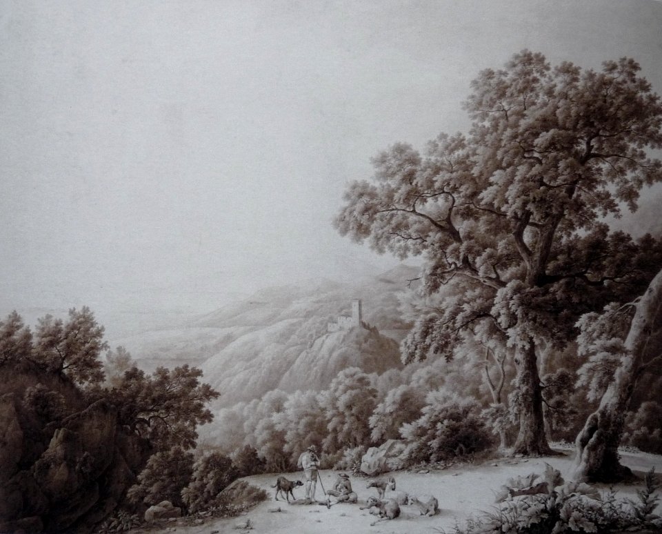 Henri Boug d'Orschwiller-Paysage des Vosges