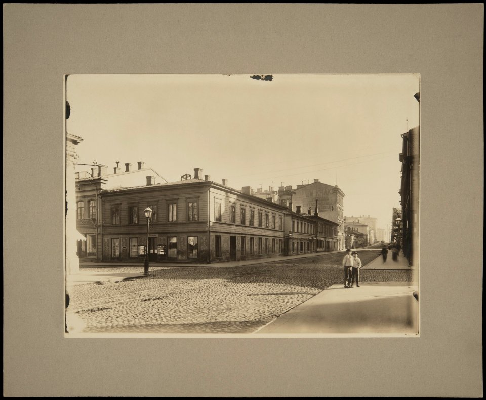 Helsinki 1897, Aleksanterinkatu 9, 11, 13. Mikonkatu 5. - G16169 - hkm.HKMS000005-km0000m8sy