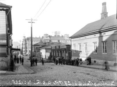 Helsinki 1897, Kasarmikatu 23, 25, 27, 44. Kluuvikatu 1. Pohjoisesplanadi 27. Kluuvikatu 1. - N1225 (hkm.HKMS000005-km0000mhxz)
