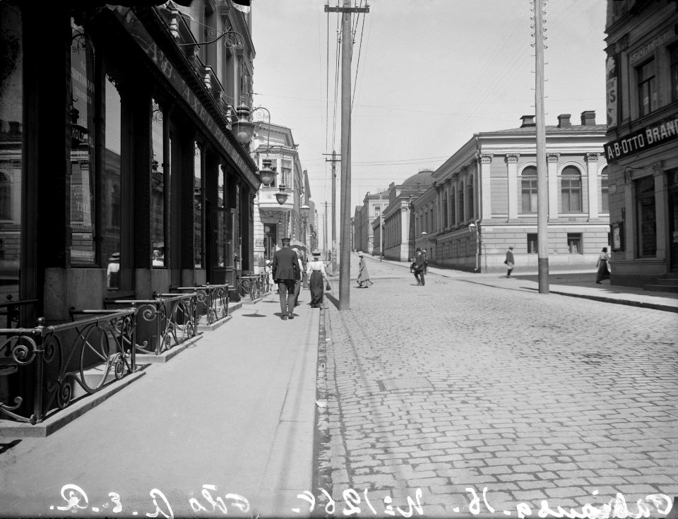 Helsinki 1900 -luku, Fabianinkatu 16, 18, 31, 33 - N1268 - hkm.HKMS000005-km002yzg
