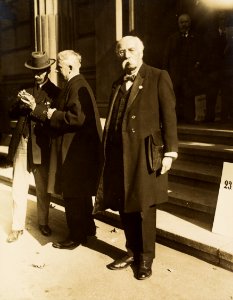 Henri La Fontaine au Congrès universel de la paix, Berlin, 1924
