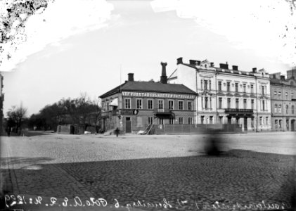 Helsinki 1889, Mannerheimintie 2. Bulevardi 1, 3. Erottaja. - N1229 (hkm.HKMS000005-km0000mhyu)