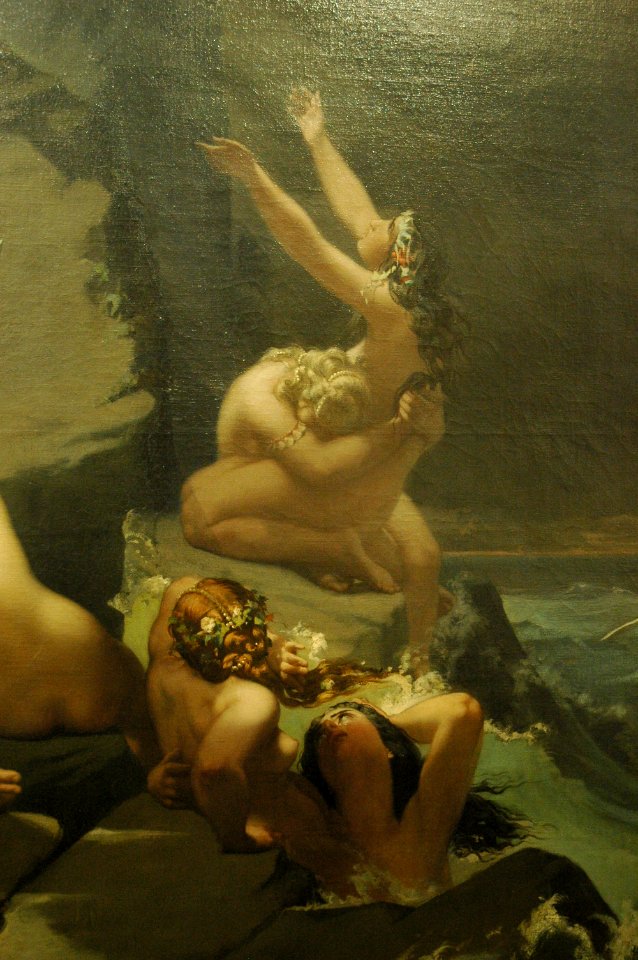 Henri Lehmann - Désolation des Océanides 4