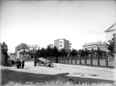 Helsinki 1894, Fabianinkatu 1, 3, 5, 7, 9 - N1151 (hkm.HKMS000005-km0038uv)