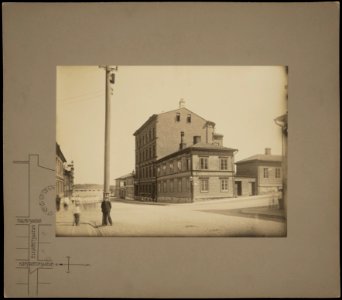 Helsinki 1895, Liisankatu 2, 4. Meritullinkatu 23. - G16156 - hkm.HKMS000005-km0000m8pi