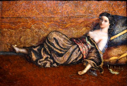Henri Soulié - L'odalisque au repos 02