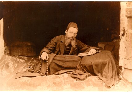 Henri Wellinger en Egypte vers 1890 photo