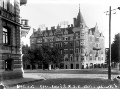 Helsinki 1897, Mannerheimintie 1, 10. Pohjoisesplanadi 41. Lönnrotinkatu 1. - N1141 - hkm.HKMS000005-km0000mfgc