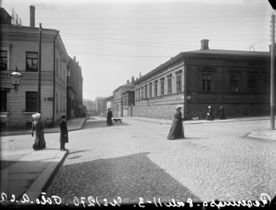 Helsinki 1900 -luku, Yliopistonkatu 3, 4, 5, 7. Fabianinkatu 20, 22. - N1270 - hkm.HKMS000005-km0000mj9u
