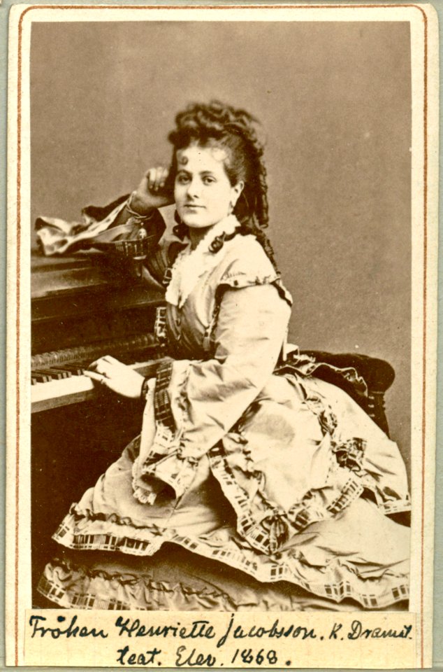 Henriette Jacobson, porträtt - SMV - H4 167