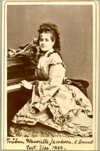 Henriette Jacobson, porträtt - SMV - H4 167