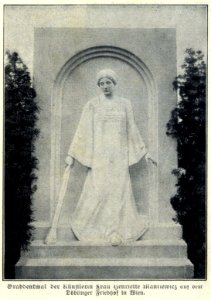 Henriette Mankiewicz - Döblinger Friedhof, 1908