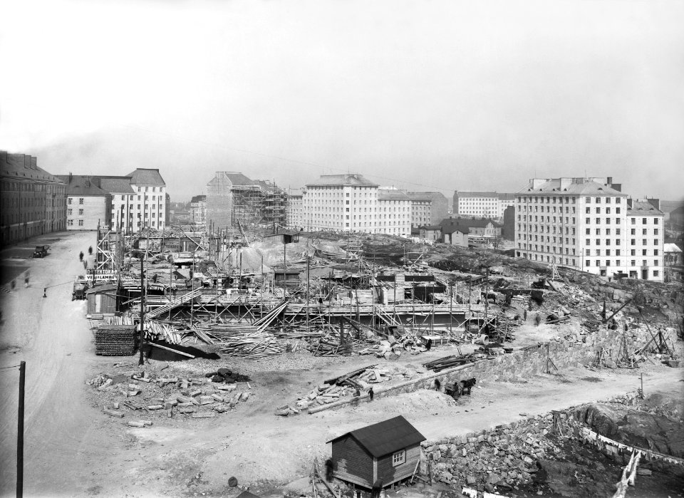 Helsinki 1929, Agricolankatu 1-3. Torkkelinkuja 16,18, 20, 22, 13. - N25820 (hkm.HKMS000005-km0000ng3p)