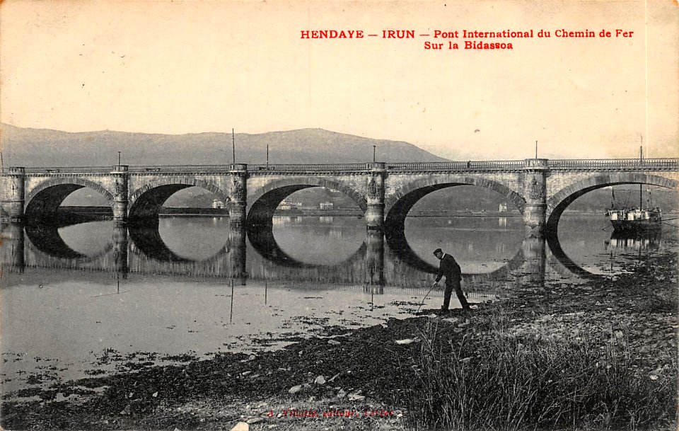 Hendaye - pont de chemin de fer 2