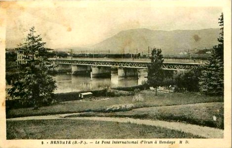 Hendaye - pont internationale