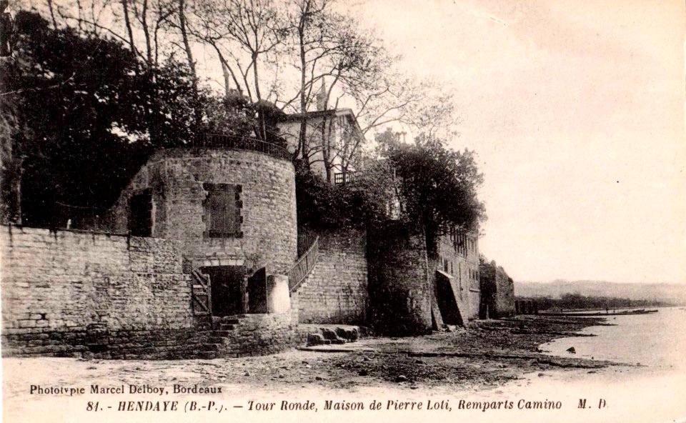 Hendaye (64) - maison de Pierre Loti