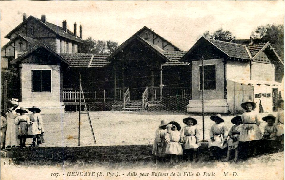 Hendaye - Asile pour enfants de la ville de Paris 9