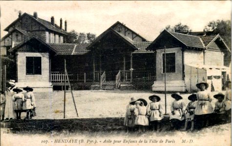 Hendaye - Asile pour enfants de la ville de Paris 9