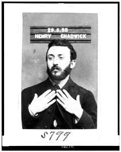 Henry Chadwick, half-length portrait, facing slightly left LCCN92512333