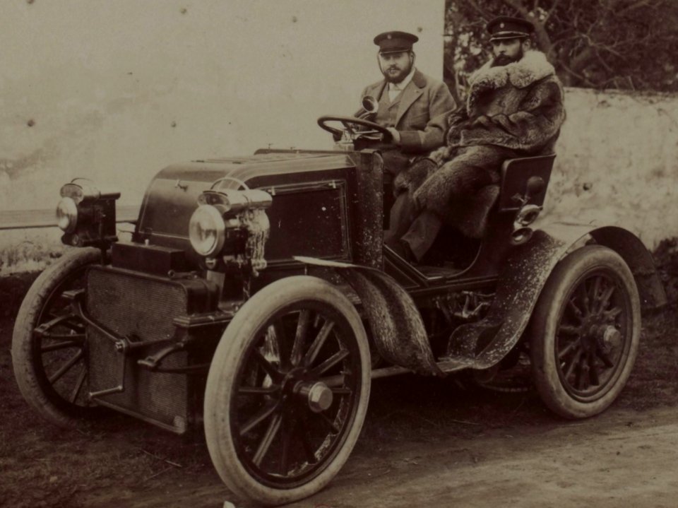 Henry de Rotschild en 1900 (et Mr. Ruef)