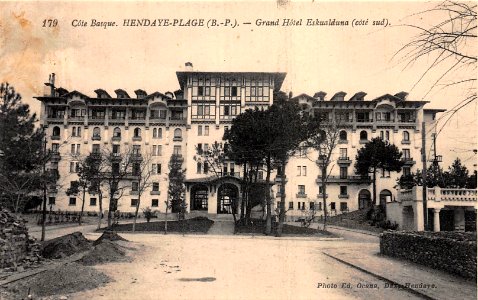 Hendaye - Hôtel Eskualduna 1