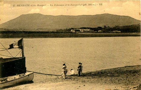 Hendaye - La Bidassoa et le Jaïzquibet