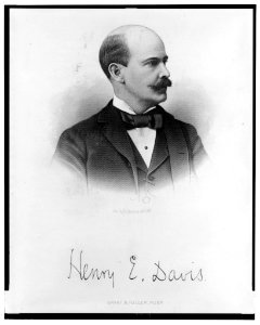 Henry E. Davis, head-and-shoulders portrait, facing slightly right) - eng. by E.G. Williams & Bro, N.Y LCCN2004666578