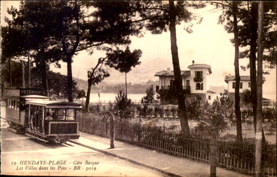 Hendaye - Les villas dans les pins