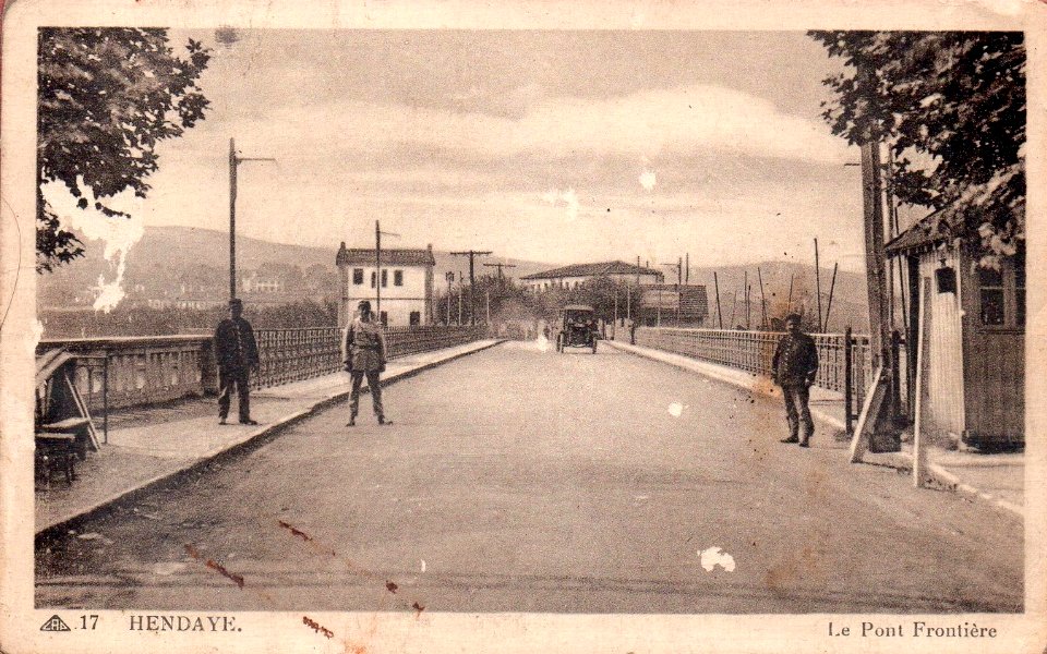 Hendaye - Pont frontière 1