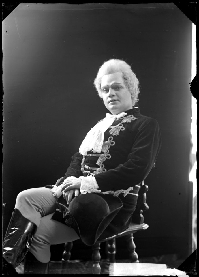 Henning Malm in Mignon at Kungliga Operan 1904 - SMV - GM005