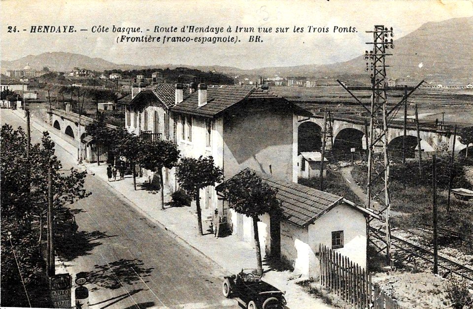 Hendaye - route d'Irun