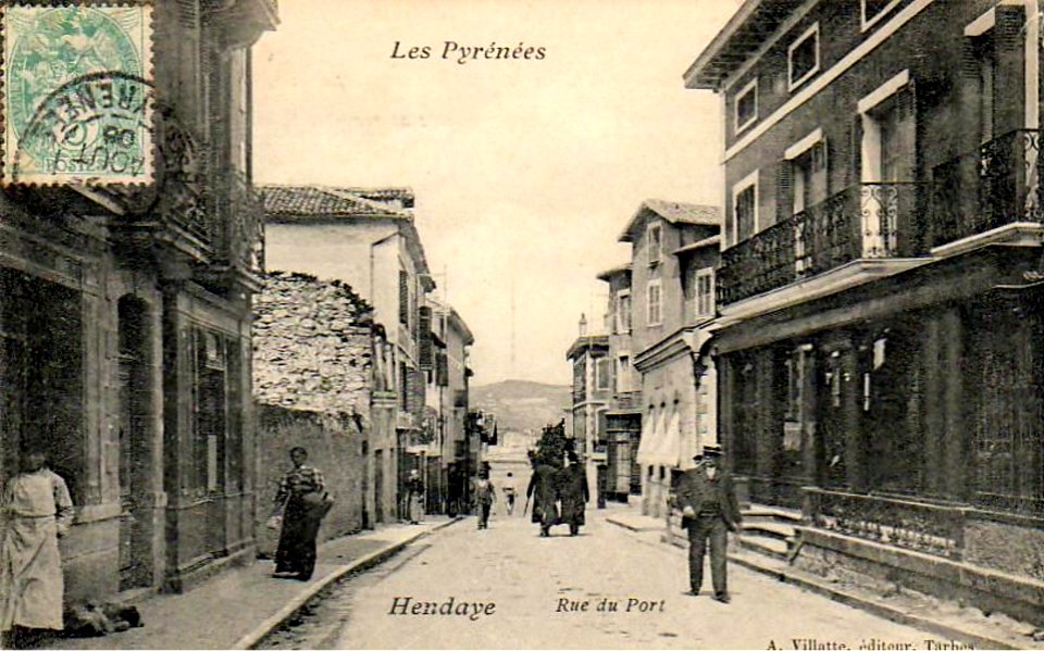 Hendaye - rue du port 1