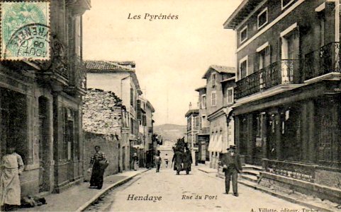 Hendaye - rue du port 1