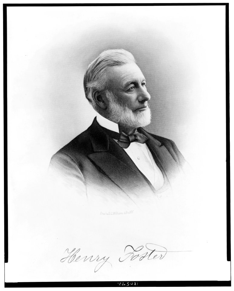 Henry Foster - eng. by E.G. Williams & Bro, N.Y. LCCN94503717