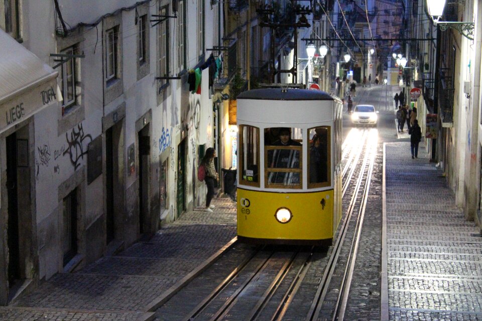 Train tram urban photo