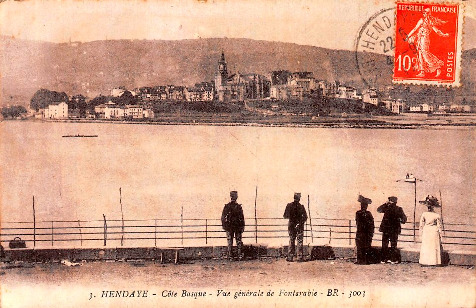 Hendaye - vue sur Fontarabie 5