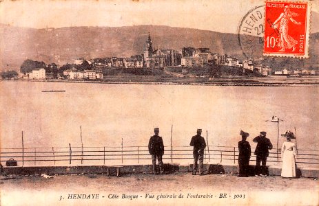 Hendaye - vue sur Fontarabie 5