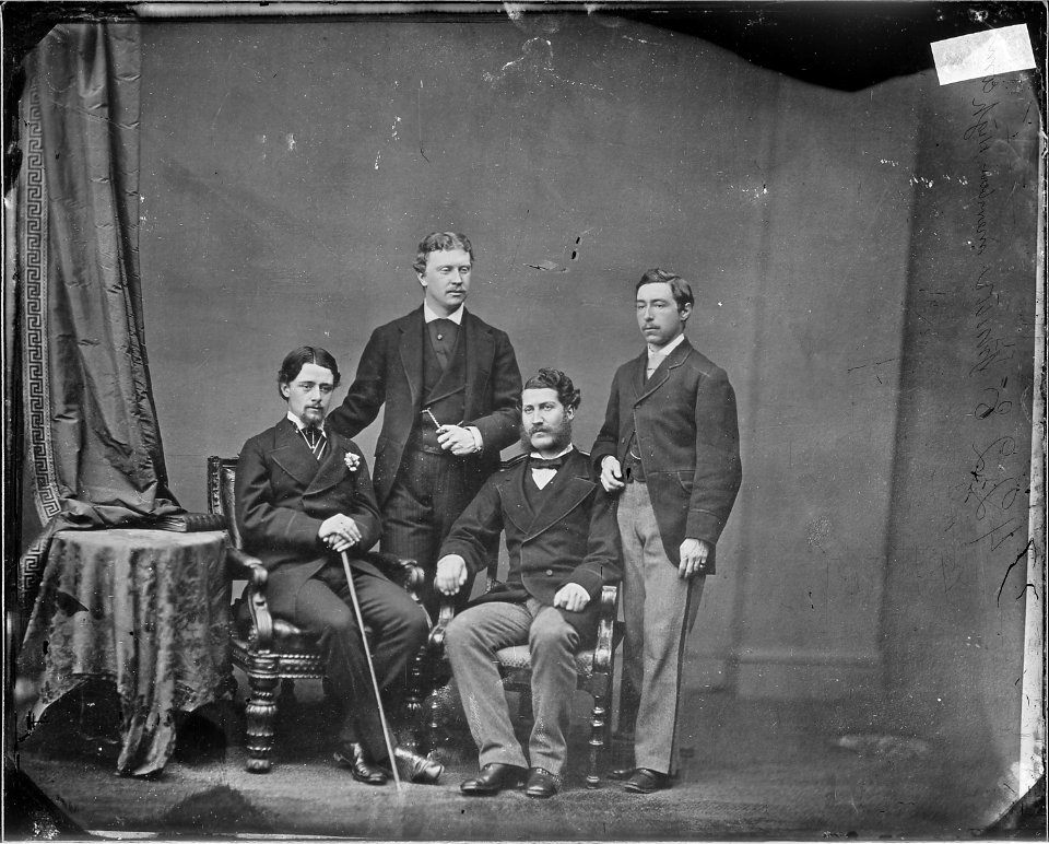 Henry Howard, Attache of English Legation, and others - NARA - 525688