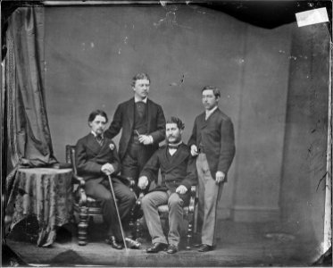Henry Howard, Attache of English Legation, and others - NARA - 525688