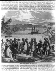 Henry Hudson descending the Hudson River LCCN2006683695