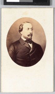 Henri d’Artois, graaf van Chambord (1820-1883), als Henri V legitimistisch pretendent naar de Franse troon, objectnr KA 6895.74